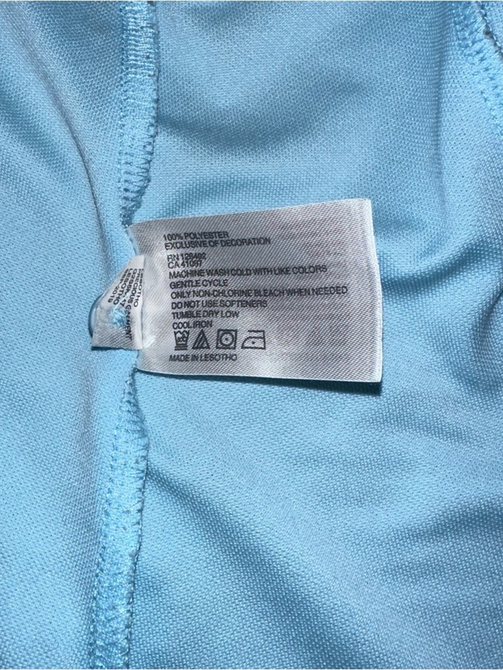 Greg Norman Womens Polo Shirt XL Blue Play Dry Golf Performance Short Sleeve - Picture 5 of 7